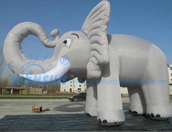 中国 防火効力のある膨脹可能な象、ポリ塩化ビニールの膨脹可能な広告プロダクト 工場