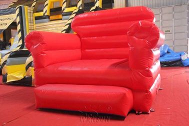 中国 赤いソファーの作られる膨脹可能なモデル防水ポリ塩化ビニールの防水シート 工場
