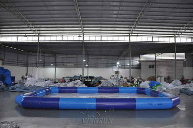 中国 青い色の子供のための大きく膨脹可能なプール/気密のプール 工場