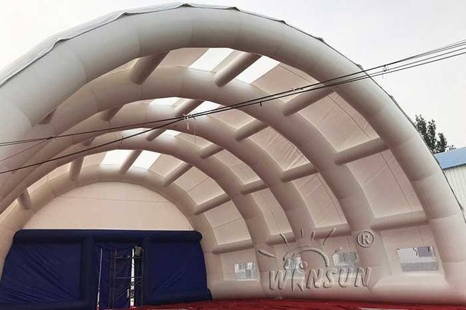テニス コートの野外活動のための膨脹可能なでき事のテント37x18x9.5m