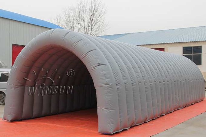 3 - 層ポリ塩化ビニールの膨脹可能なトンネルのテント、防火効力のある大きく膨脹可能なテント